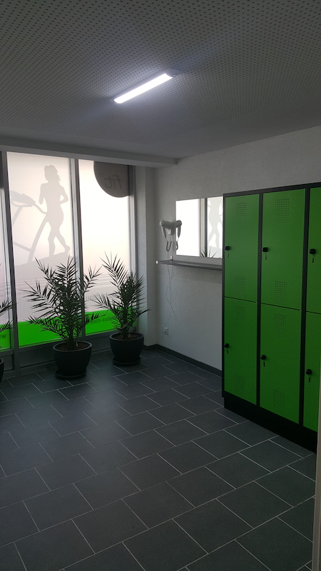fitplus Fitnessstudio Lorch Umkleide